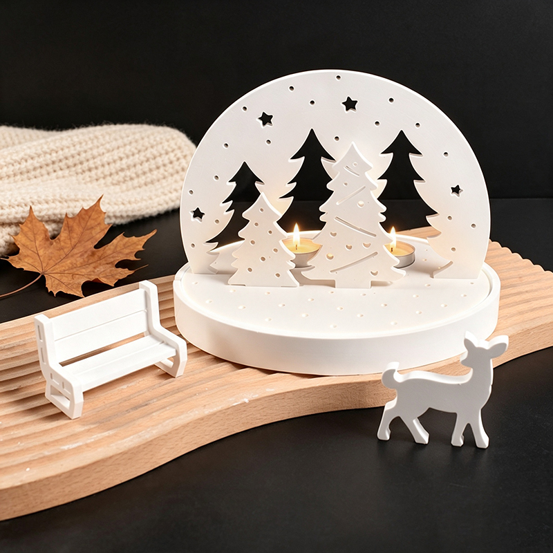 Candle Making Moulds - Cetakan Silikon Tempat Lilin Tealight Rusa