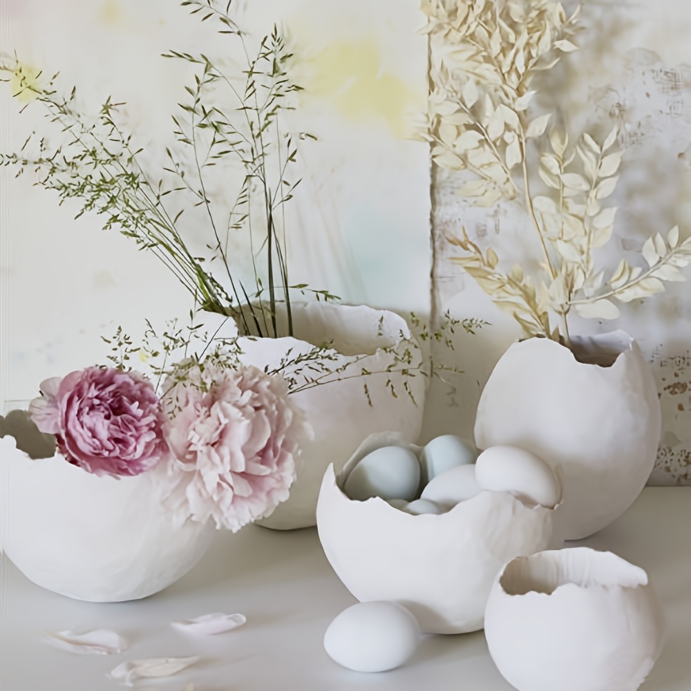 Candle Making Moulds - Cetakan Resin Silikon Bentuk Telur untuk
