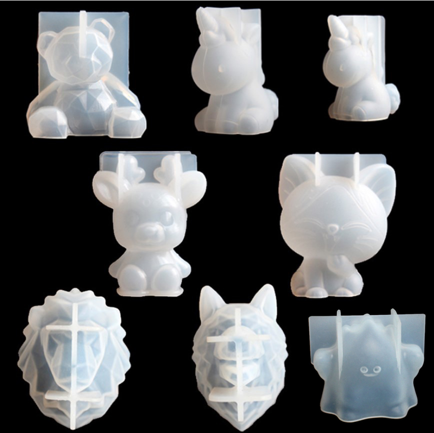 Candle Making Equipment - Transparan Unicorn Silikon Epoxy Resin Cetakan