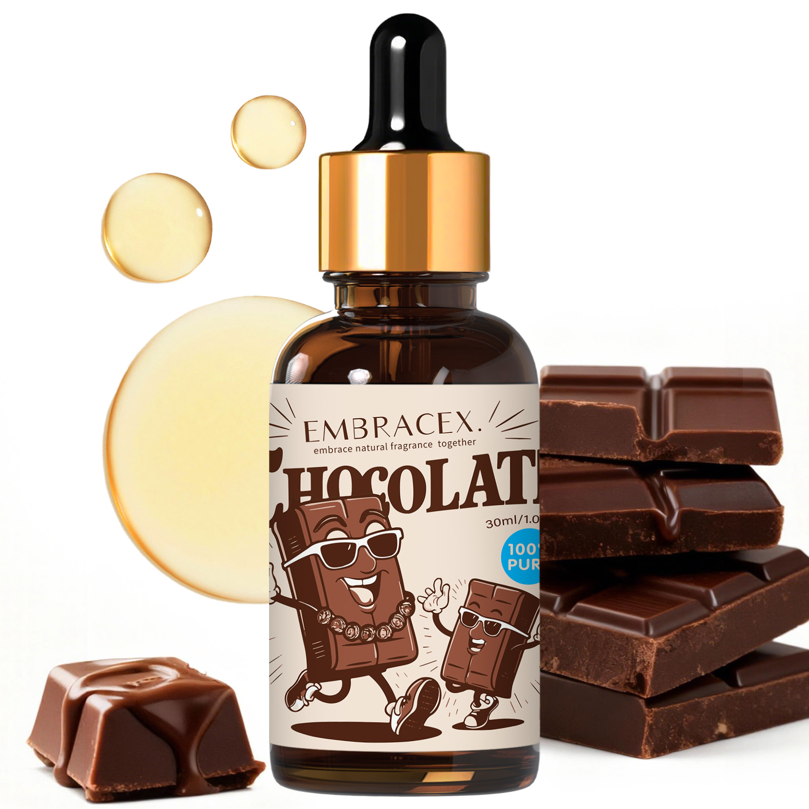 Candle Making Oil Scents - 30ml Minyak Pewangi Cokelat untuk Penyegar