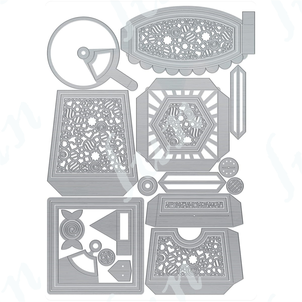 Set Kotak Mata Dadu Pemotongan - Candle Making Machine ulasan dan harga