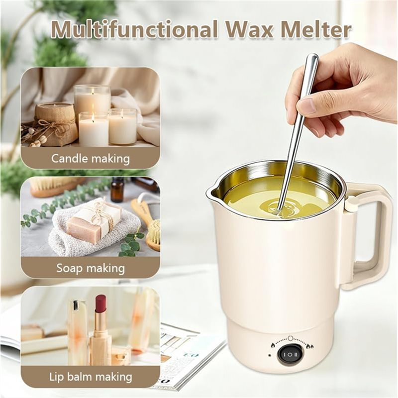 A47U Kit Panci Pelebur Lilin E - Candle Making Machine ulasan dan harga