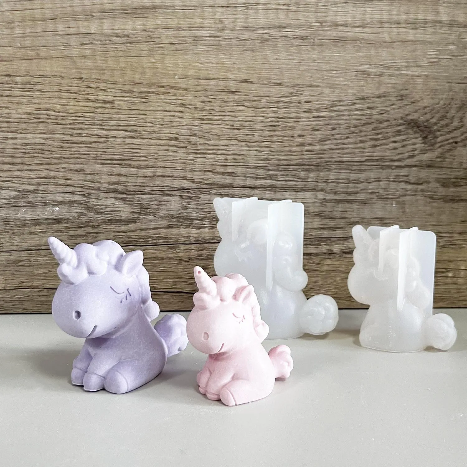 3D silikon geometris Unicorn k - Candle Making Equipment ulasan dan harga