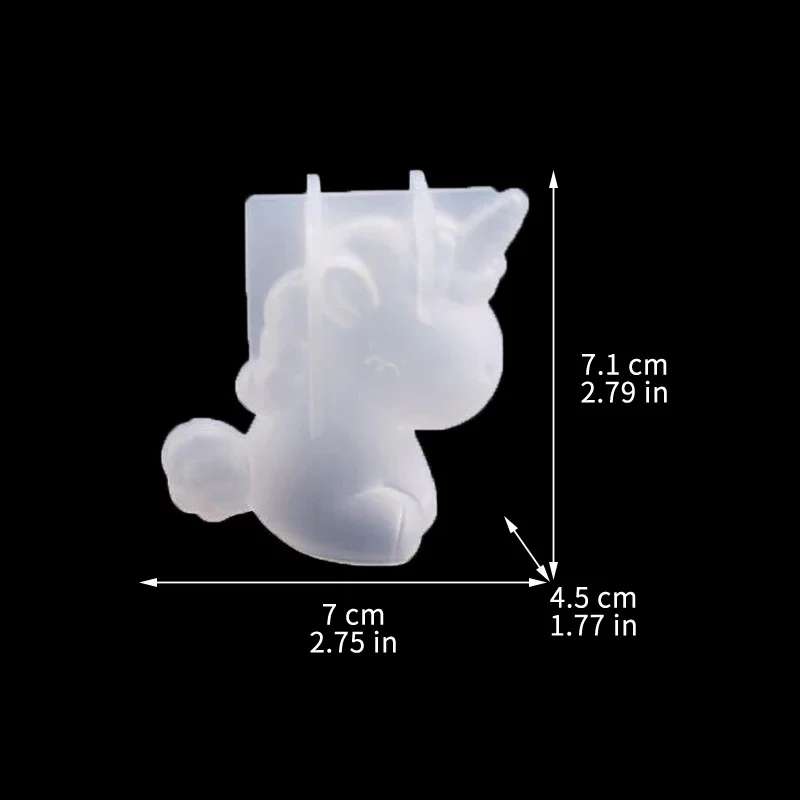 3D silikon geometris Unicorn k - Candle Making Equipment ulasan dan harga