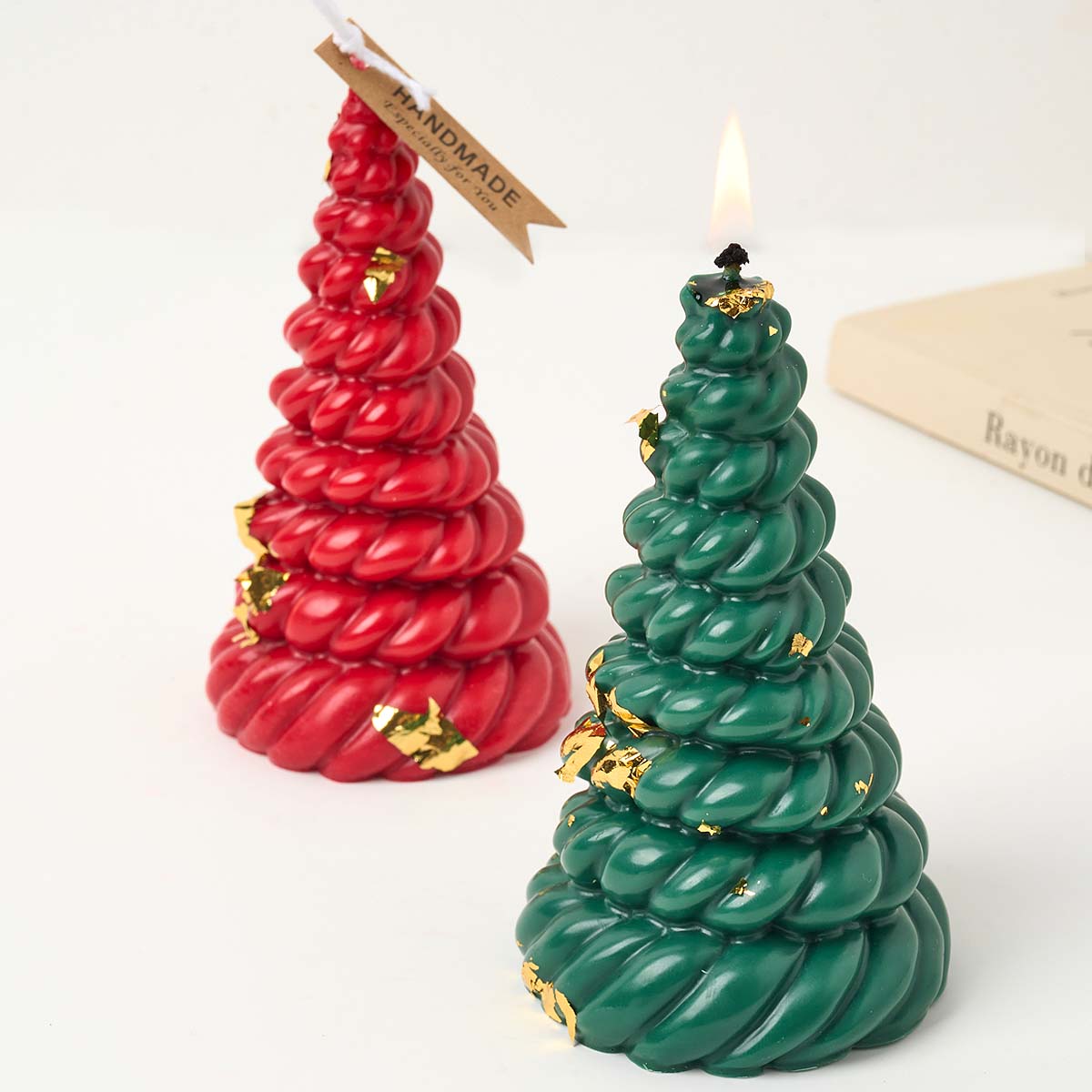 Cetakan lilin silikon pohon Na - Candle Making Kit Xmas ulasan dan harga