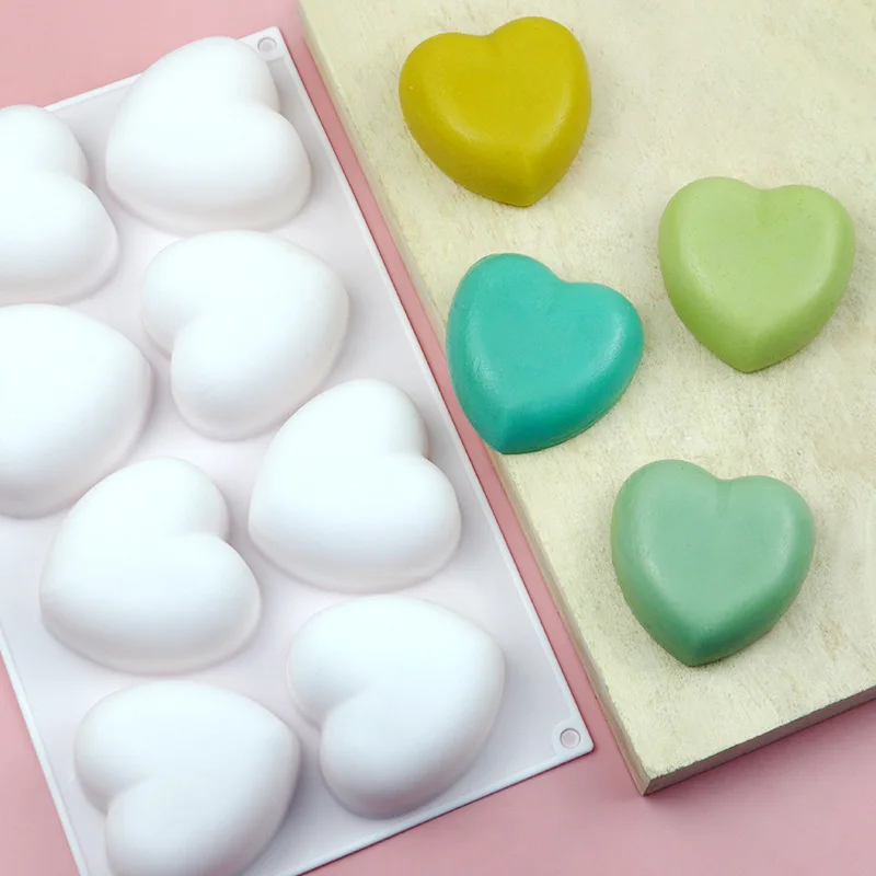 Love Heart cetakan sabun silik - Candle Making Equipment ulasan dan harga