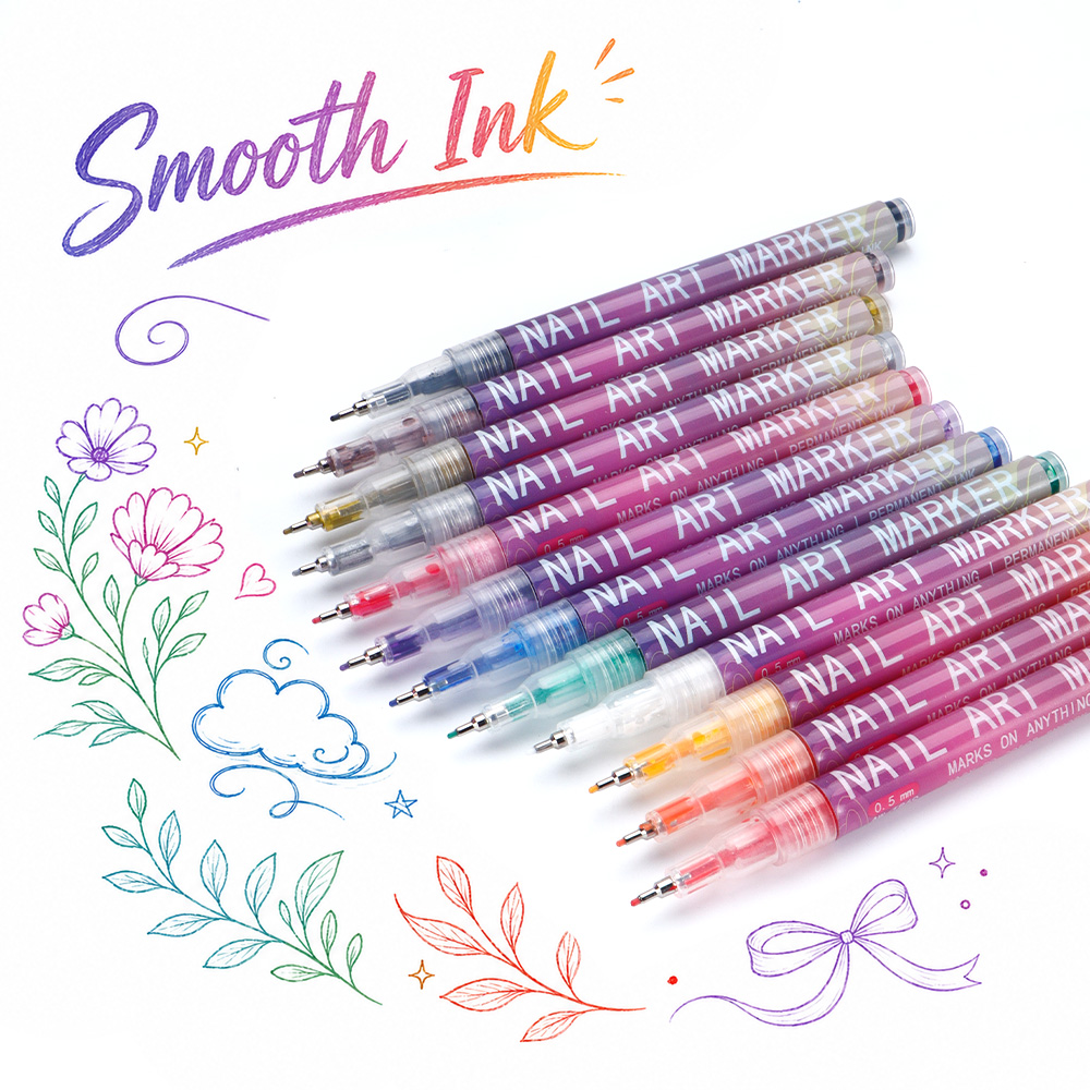 12 Buah Pena Spidol Garis Halu - Copic Marker Sketch ulasan dan harga
