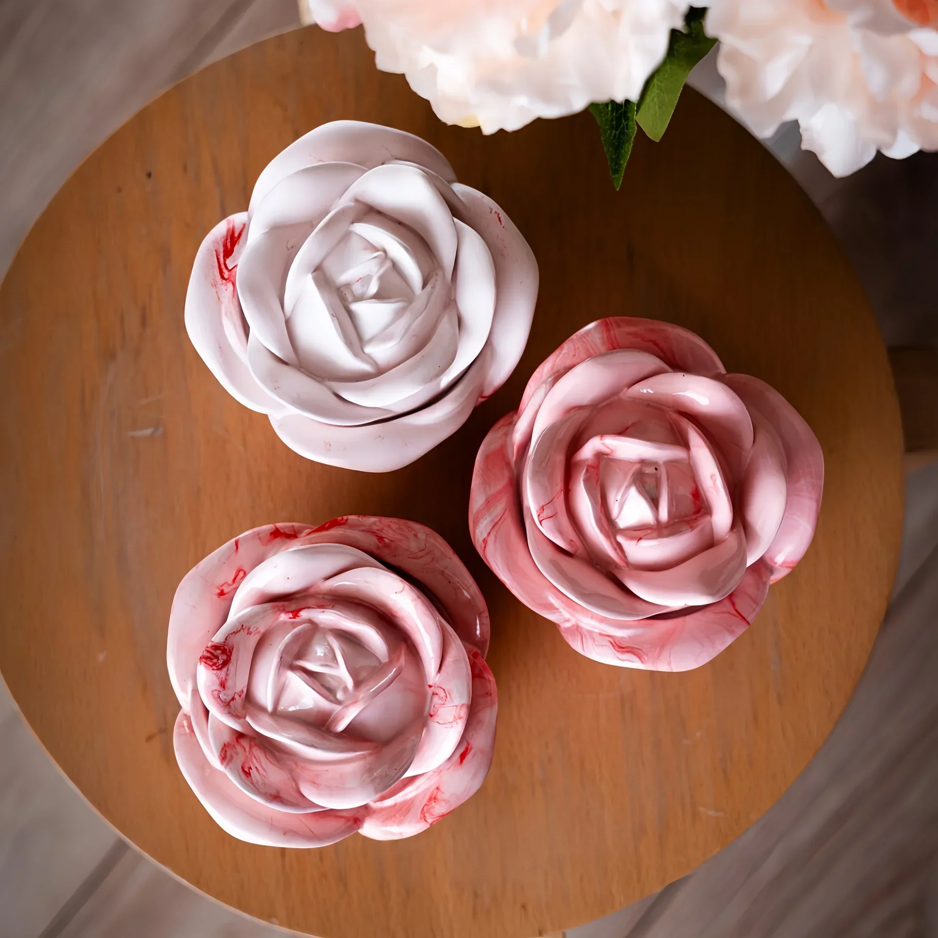 Cetakan Silikon Bentuk Mawar 2 - Candle Making Moulds ulasan dan harga