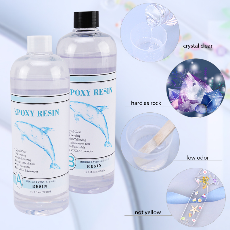 1:1 Jelas Epoksi Resin Kristal - Candle Making Equipment ulasan dan harga