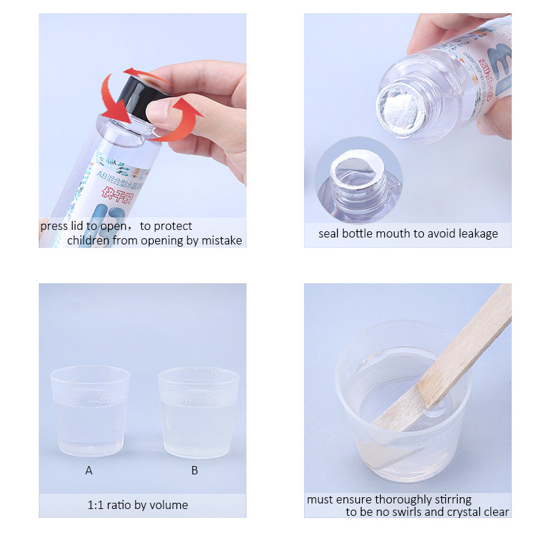 1:1 Jelas Epoksi Resin Kristal - Candle Making Equipment ulasan dan harga