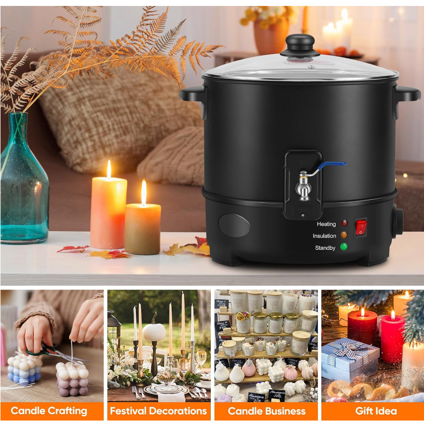 Mesin Peleleh Lilin Listrik de - Candle Making Machine ulasan dan harga