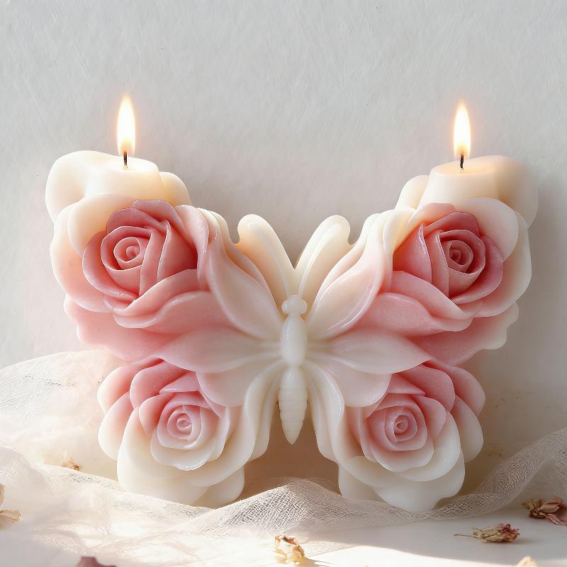 Cetakan Silikon Bentuk Kupu-ku - Candle Making Equipment ulasan dan harga