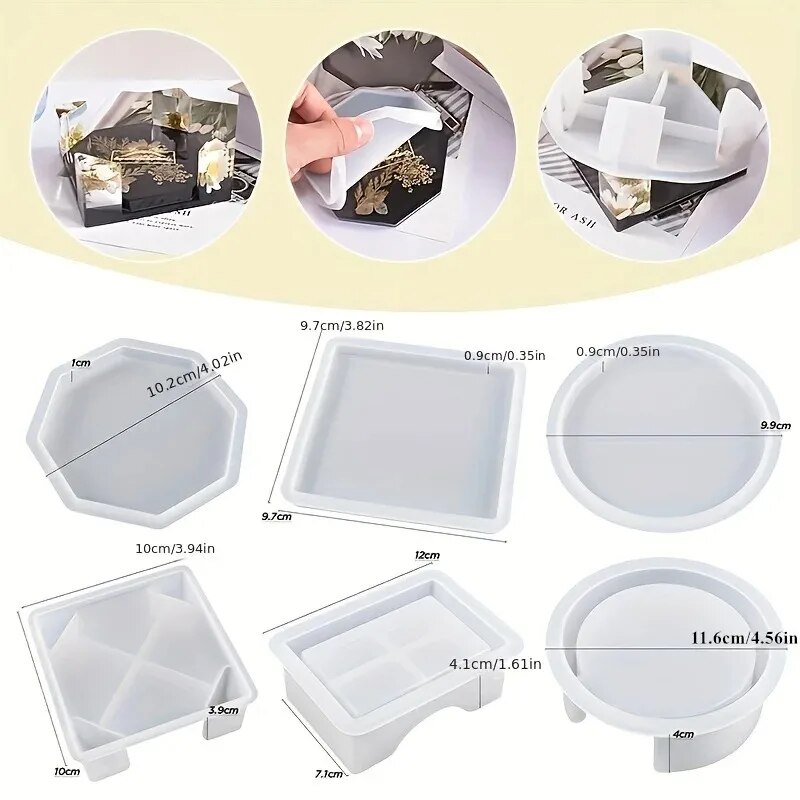 Set cetakan Resin Coaster term - Candle Making Equipment ulasan dan harga