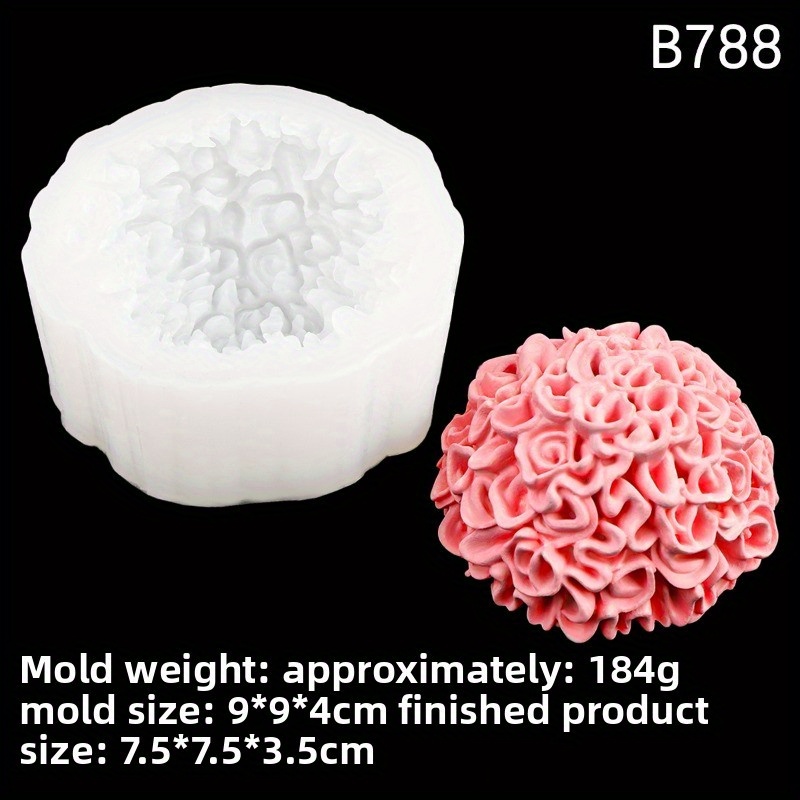 Cetakan Silikon Marigold Diy C - Candle Making Moulds ulasan dan harga