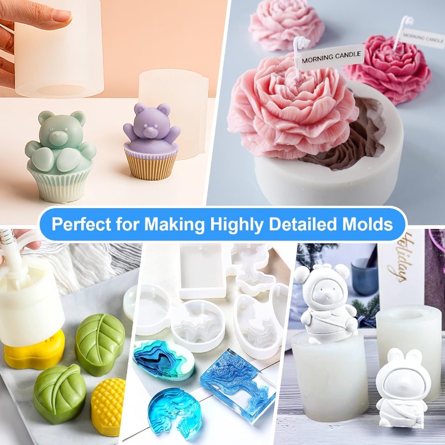 Kit Pembuatan Cetakan Silikon, - Candle Making Equipment ulasan dan harga